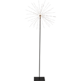 3D-LED-Standleuchte "Firework", ca. 120 cm hoch in schwarz.