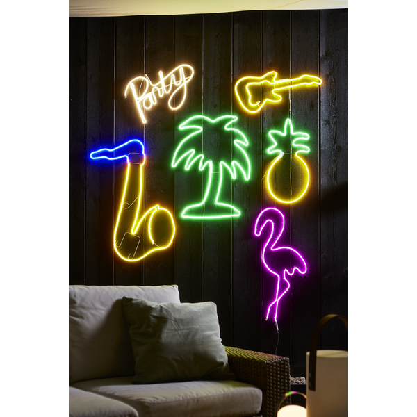 LED Neon Leuchtschriftzug "Party" für den Innen- und Außenbereich