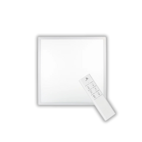 LED CCT Panel mit Fernbedienung, 30x30 cm, 18 W, 1700 lm.