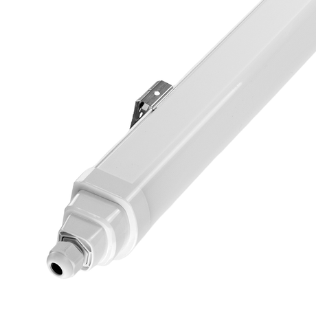 LED Feuchtraumleuchte, 60 cm, 18 W, 2160 lm, 4000 K (neutralweiß), IP65, IK06, durchschleifbar, mit Quick Connector