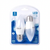 LED Leuchtmittel, E27, 3 W, 255 lm, 6500 K, 2er