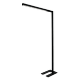 LED-Büro-Stehleuchte, Up/Down, UGR<16, CRI98, dimmbar, 45 W, 1940 x 40 x 1050 mm, 3500 lm, schwarz