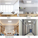 4er Pack LED Panel, 60x60 cm, 36 W, 3600 lm, 4000 K,Philips Driver