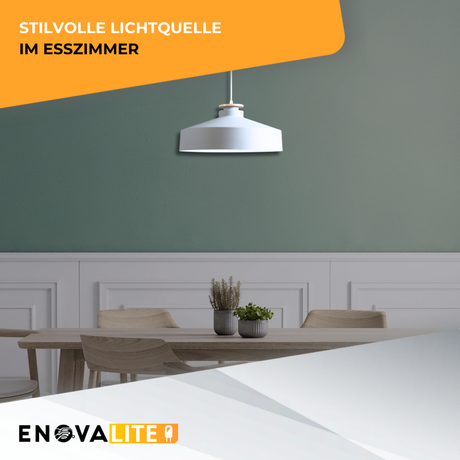 Elegante Pendelleuchte in Weiß  inkl E27-Filamentleuchtmittel, 7W/700lm, 2700K/warmweiß, Milchglas, runde Form, aus Stahl, E27-Fassung, IP20, Ø40 cm.