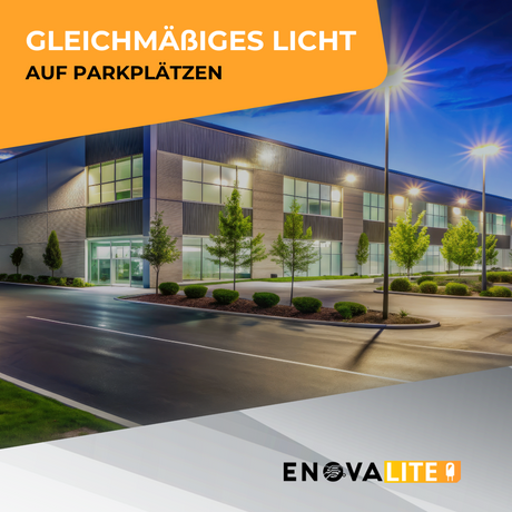 Solar-Straßenleuchte PRO, Parkplatzleuchte, 40W PV, 5200lm, 6500K, IP65.
