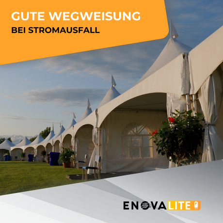 LED-Fluchtwegleuchte Twin-Spot 6W mit Fernbedienung, Notausgang mit Notstromeinheit, TEST-Funktion, Wandmontage.