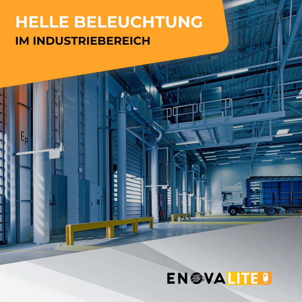 4er Pack LED-Hallenleuchte, linear, 50 W, 6000 lm, 5000 K (neutralweiß), IP65, ENEC-Zertifizierung, schwarz