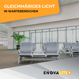 LED Panel, 62x62 cm, 36 W, 3600 lm, Rasterleuchte, 6000 K, inkl Philips Netzteil | Lichttechnik24.de.