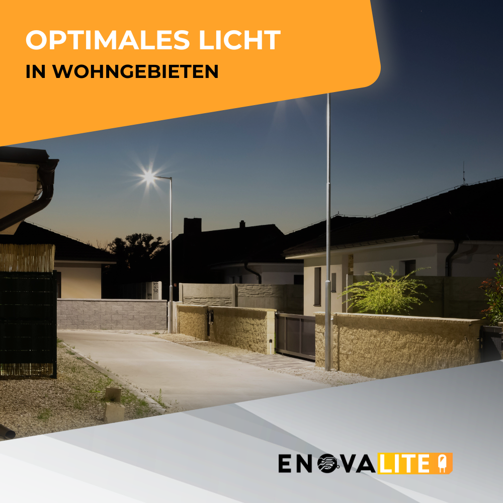 LED-Straßenleuchte, 50 W, 7000 lm, 5000 K (neutralweiß), IP65,