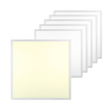 6er-Pack LED BackLit Panel, 62x62 cm, 36W, 3600lm, 3000K, ECO Line