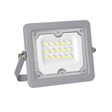 LED-Fluter, 10 W, 4000 K (neutralweiß), 900 lm, grau, IP65