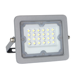 LED-Fluter, 20 W, 4000 K (neutralweiß), 1800 lm, grau, IP65