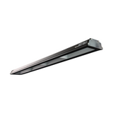 LED-Hallenleuchte, linear, 200 W, 20000 lm, 4000 K (neutralweiß), IP65, schwarz