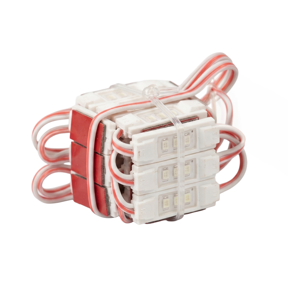 LED-SMD 3 Modul, 3014, 0,36 W, 30 lm,  IP65, rote Lichtfarbe