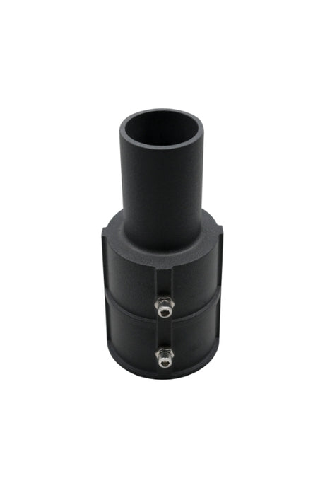 Straßenleuchten Adapter, 80 zu 60 mm, in schwarz, fix.