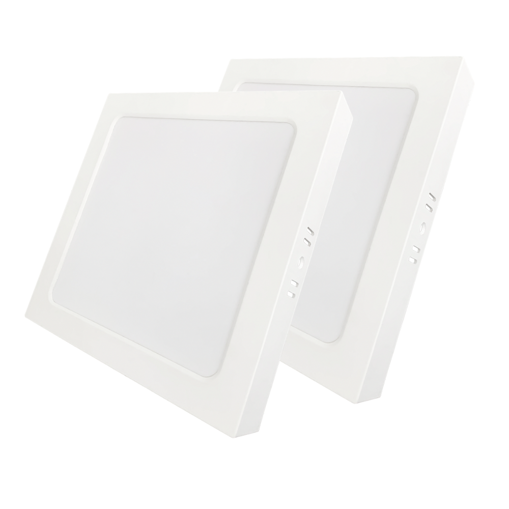 LED Aufbauleuchte in Weiß, 6 W, 230 V, IP44-geschützt, 600 lm, Lichtfarbe einstellbar, 112x26 mm, Deckenleuchte mit Diffusor, Badezimmerlampe