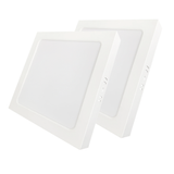 LED Aufbauleuchte in Weiß, 18 W, 230 V, IP44-geschützt, 1800 lm, Lichtfarbe einstellbar, 226x35 mm, Deckenleuchte mit Diffusor, Badezimmerlampe