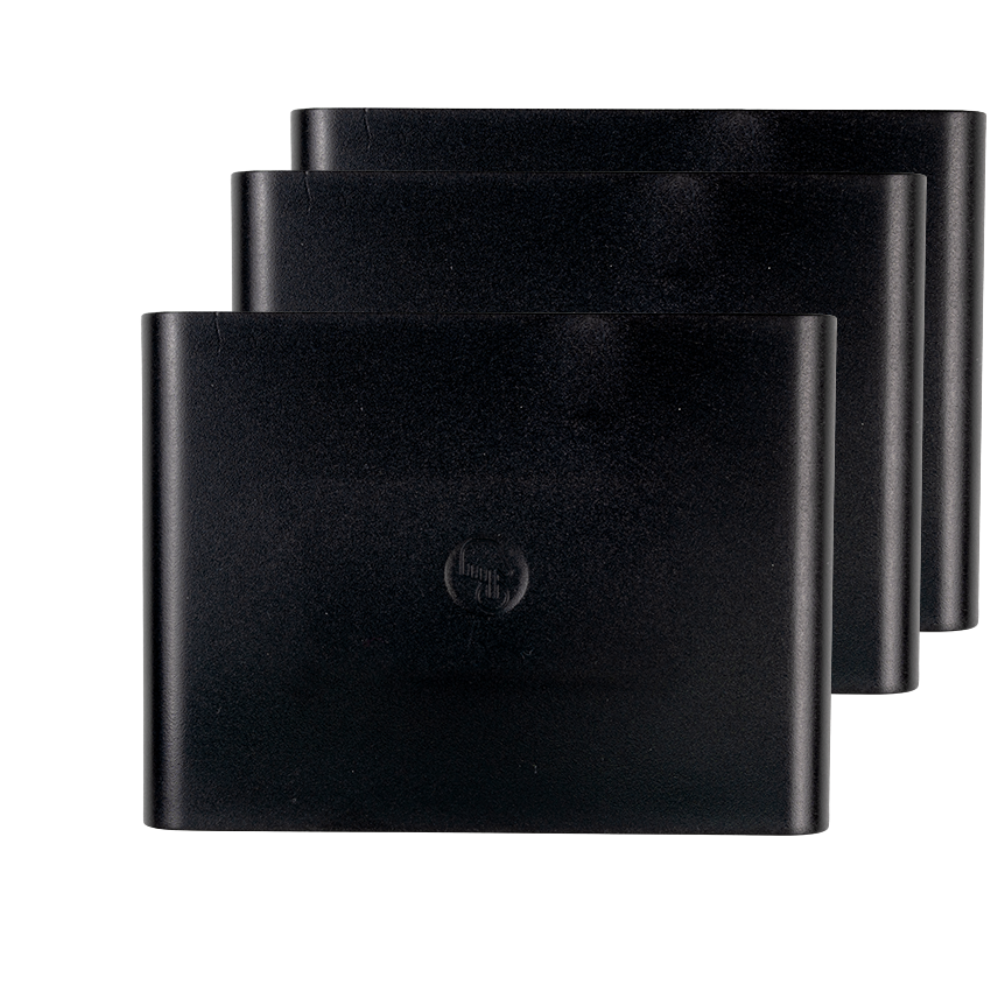 LED Akku Wandleuchte mit Bewegungssensor, Up- & Downlight, Lichtfarbe und Helligkeit einstellbar, mit Fernbedienung, schwarz, wiederaufladbar, Innenbereich