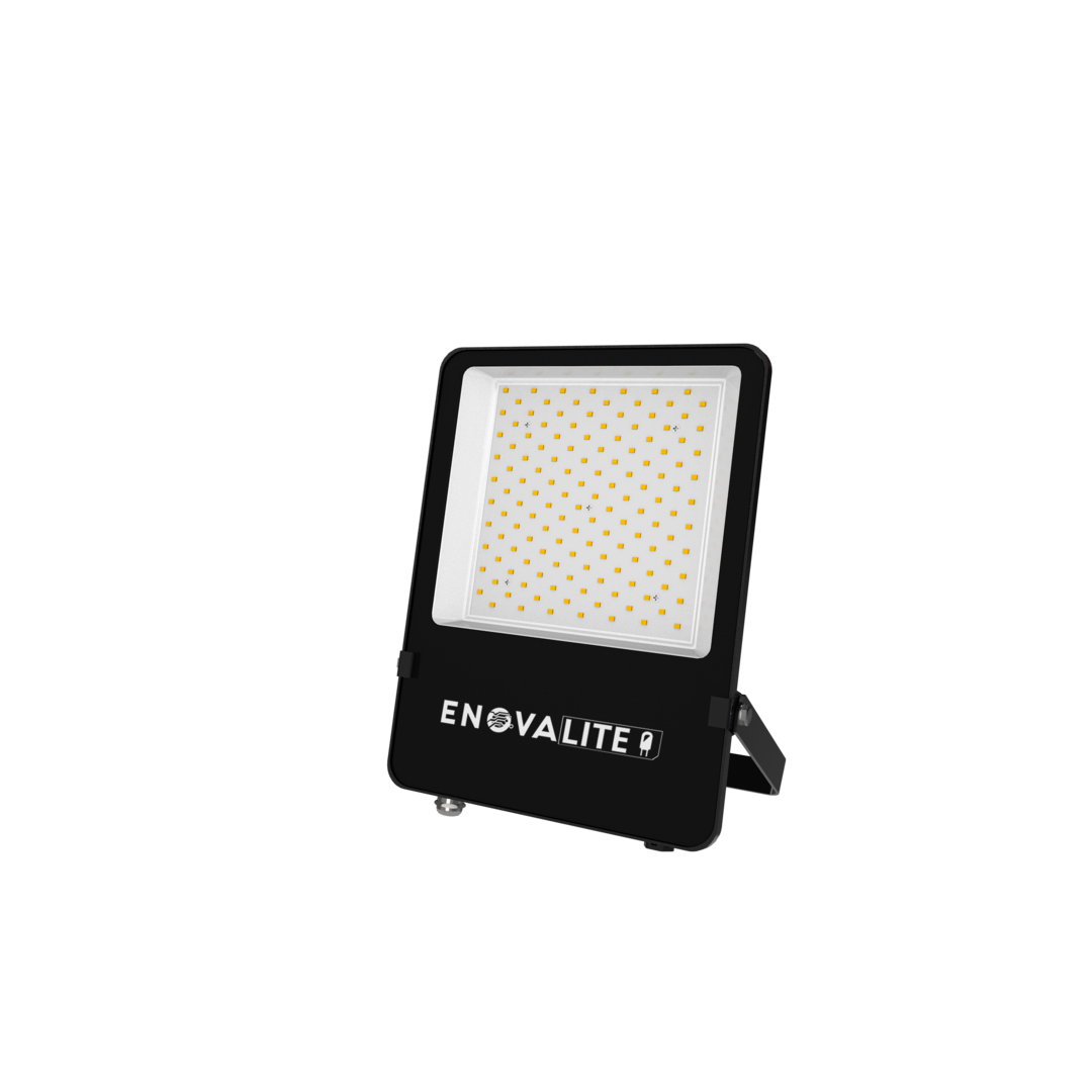 LED-Fluter, 50 W, 4000 K (neutralweiß), 6500 lm, schwarz, IP65, LUMILEDS LED