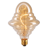 LED Filament Leuchtmittel, UFO, Amber, UFOG125, E27, 4 W, 265lm, 2200K, dimmbar