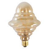 LED Filament Leuchtmittel, UFO, Amber, UFOG125, E27, 4 W, 265lm, 2200K, dimmbar
