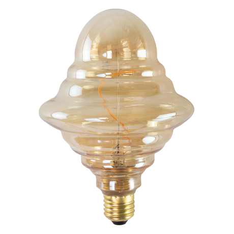 LED Filament Leuchtmittel, UFO, Amber, UFOG125, E27, 4 W, 265lm, 2200K, dimmbar