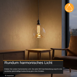 LED Filament Leuchtmittel, E27, 4 W, 120 lm, warmweiß, dimmbar