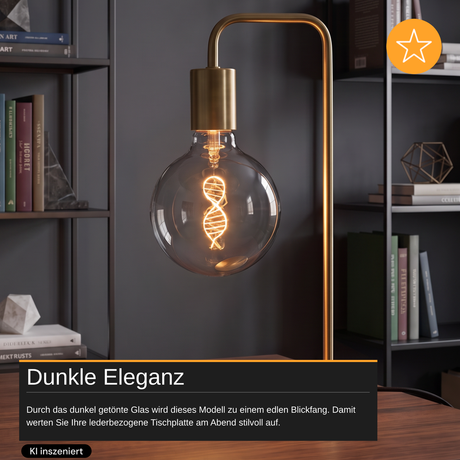 LED Filament Leuchtmittel, 4 W, 120 lm, warmweiß, dimmbar
