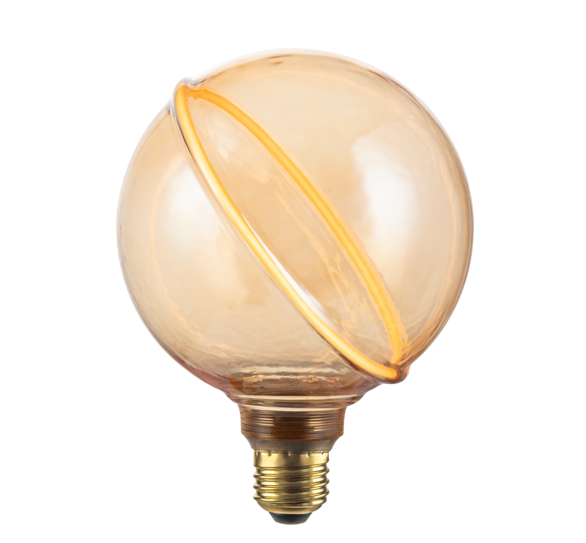 LED Filament Leuchtmittel, NEPTUN, Globe G130, E27, 4W, 200lm, 1800K, dimmbar