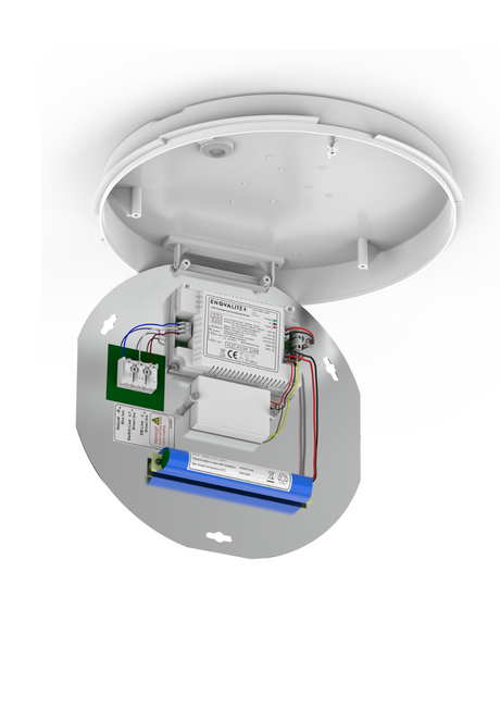 LED-Notstrom Deckenleuchte, mit 8 h Notlicht, 18 W, 1800 lm, 3000-6000 K (warm-, neutral-, kaltweiß) IP65, IK09