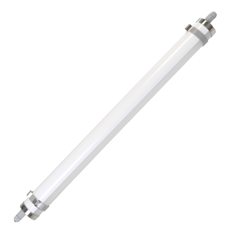 LED-Feuchtraumleuchte, 120 cm, 34 W, 5100 lm, 4000 K, IP69K, ammoniakbeständig, Brandschutz, durchschleifbar, Rohrleuchte