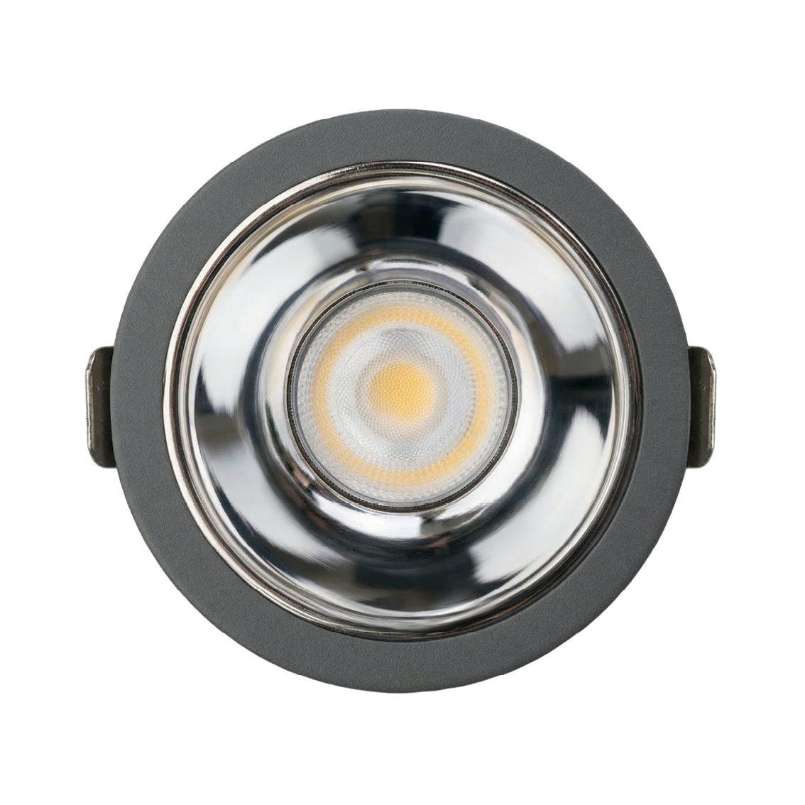 CCT Downlight PRO, in Grau, 12 W, 840 lm, Ø85x54 mm, 2700 - 6500 K (einstellbar), 36°, CRI90, IP65-wassergeschützt, Einbauleuchte, Aluminiumdruckguss, Premium
