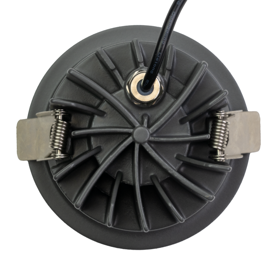 CCT Downlight PRO, in Grau, 12 W, 840 lm, Ø85x54 mm, 2700 - 6500 K (einstellbar), 36°, CRI90, IP65-wassergeschützt, Einbauleuchte, Aluminiumdruckguss, Premium