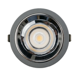 CCT Downlight PRO, in Grau, 18 W, 1260 lm, Ø105x65 mm, 2700 - 6500 K (einstellbar), 36°, CRI90, IP65-wassergeschützt, Einbauleuchte, Aluminiumdruckguss, Premium