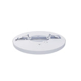 10er Set LED CCT Panel, Ein-/Aufbau, 24W, 2565 lm, ø300x17mm, 3000-4000-6000K einstellbar, Lochdurchm. variabel