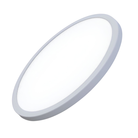 LED CCT Ein-/Aufbauleuchte Panel, 12 W, 1190 lm, Ø170 mm, 3000–4000–6000 K
