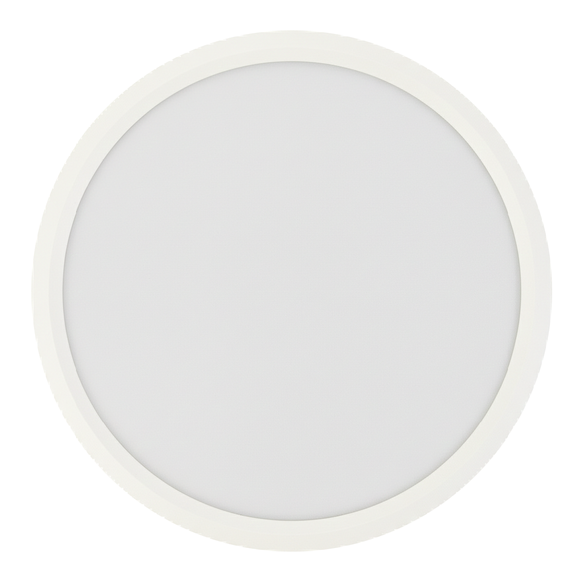 LED Panel mit Fernbedienung, Ø30 cm, weiß, rund, 22 W, 2200 lm, dimmbar, Lichtfarbe einstellbar 3000-6500 K, Slim Design, Nachtlichtmodus