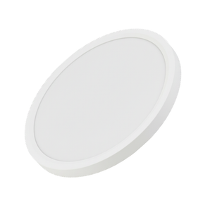 LED Panel mit Fernbedienung, Ø30 cm, weiß, rund, 22 W, 2200 lm, dimmbar, Lichtfarbe einstellbar 3000-6500 K, Slim Design, Nachtlichtmodus.