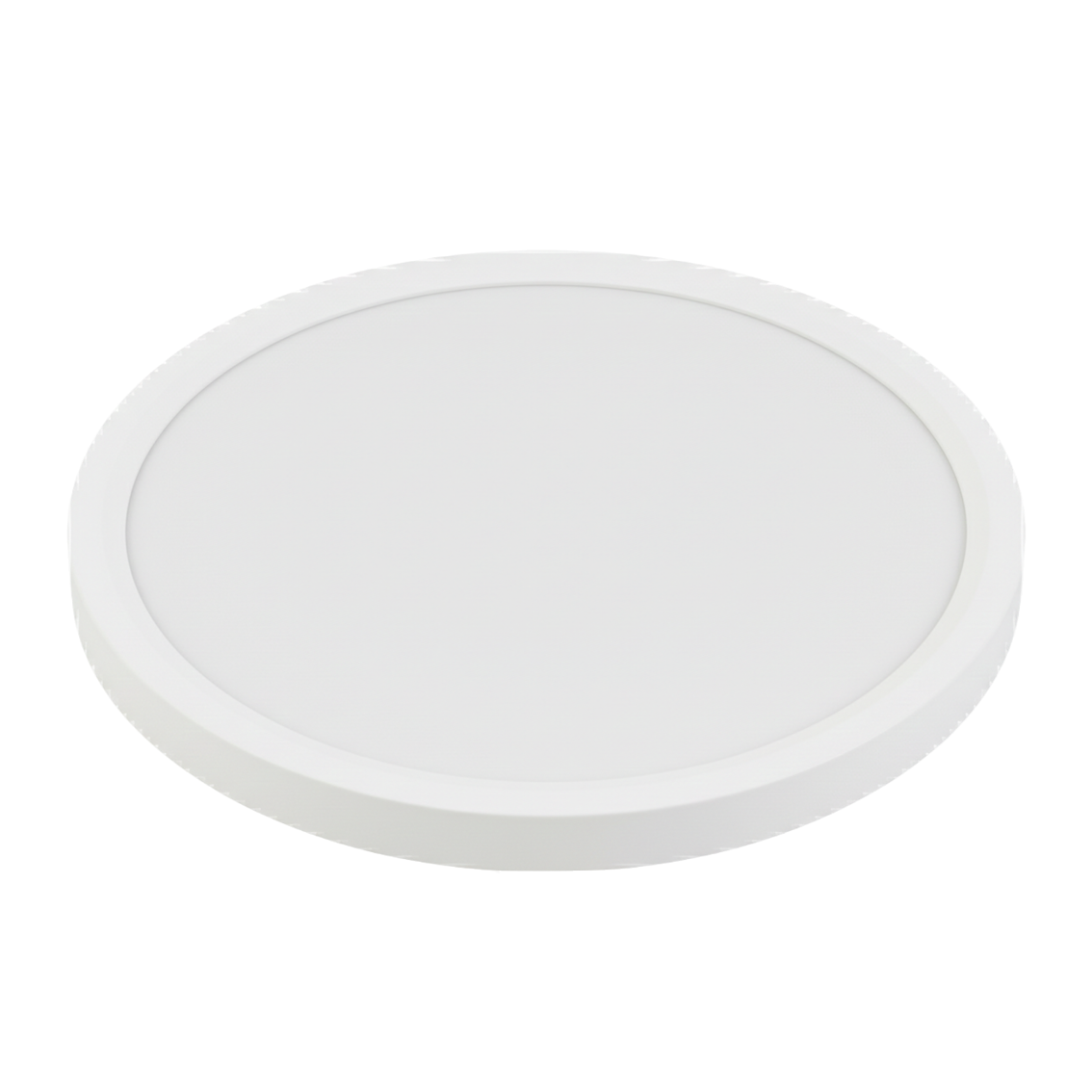 LED Panel mit Fernbedienung, Ø30 cm, weiß, rund, 22 W, 2200 lm, dimmbar, Lichtfarbe einstellbar 3000-6500 K, Slim Design, Nachtlichtmodus