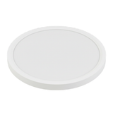 LED Panel mit Fernbedienung, Ø30 cm, weiß, rund, 22 W, 2200 lm, dimmbar, Lichtfarbe einstellbar 3000-6500 K, Slim Design, Nachtlichtmodus