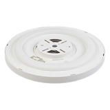 LED Panel mit Fernbedienung, Ø30 cm, weiß, rund, 22 W, 2200 lm, dimmbar, Lichtfarbe einstellbar 3000-6500 K, Slim Design, Nachtlichtmodus