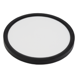 LED Panel, Ø30 cm, schwarz, rund, 22 W, 2200 lm, Lichtfarbe einstellbar 3000 – 6500 K, Slim Design