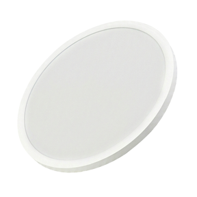 LED Panel mit Fernbedienung, Ø50 cm, weiß, rund, 42 W, 4200 lm, dimmbar, Lichtfarbe einstellbar 3000-6500 K, Slim Design, Nachtlichtmodus.
