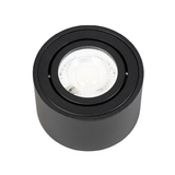 LED Aufbauspot, 7 W, 670 lm, 3CCT, dimmbar, schwenkbar, Aluminium, schwarz