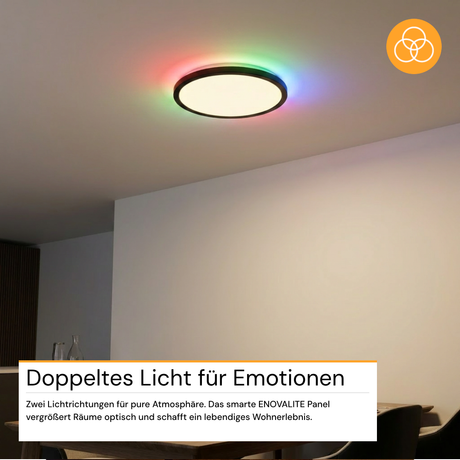 Smartes RGB Panel, 18 W, 1880 lm, CCT dimmbar