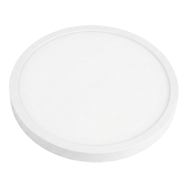 LED CCT Panel, Ein-/Aufbau, 18 W, 1800 lm, Ø215 mm, 5CCT (2700 K– 5700 K), Lochdurchm. variabel, Anschlussbox.