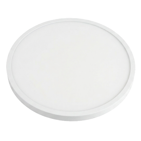 LED CCT Panel, Ein-/Aufbau, 24 W, 2400 lm, Ø290 mm, 5CCT (2700 K– 5700 K), Lochdurchm. variabel, Anschlussbox.