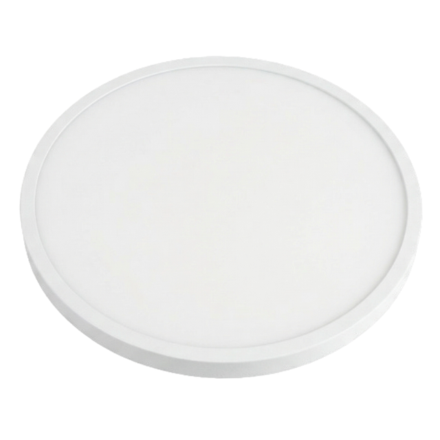 LED CCT Panel, Ein-/Aufbau, 24 W, 2400 lm, Ø290 mm, 5CCT (2700 K– 5700 K), Lochdurchm. variabel, Anschlussbox.