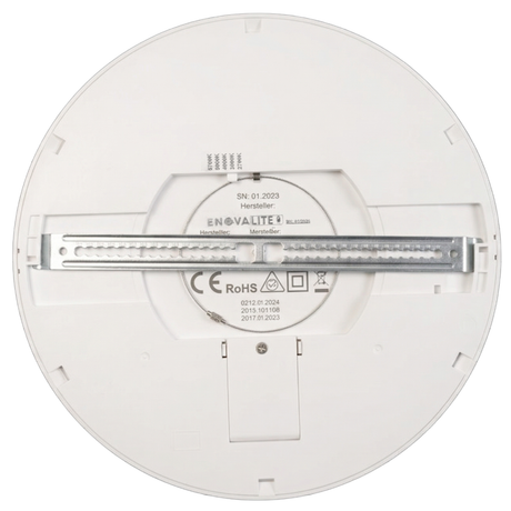 LED CCT Panel, Ein-/Aufbau, 24 W, 2400 lm, Ø290 mm, 5CCT (2700 K– 5700 K), Lochdurchm. variabel, Anschlussbox.