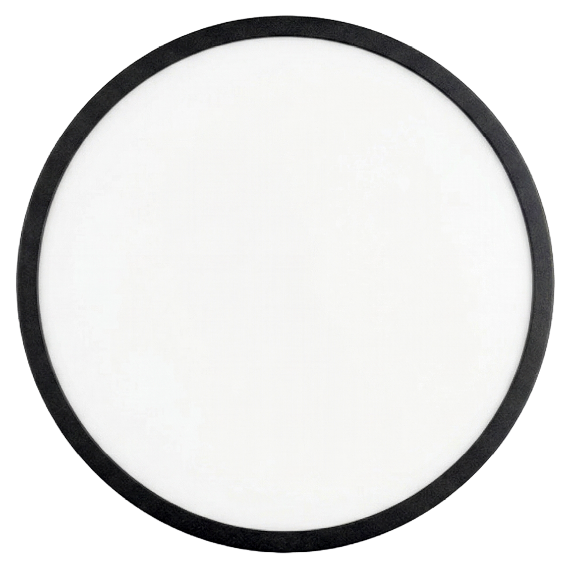 LED CCT Panel, Ein-/Aufbau, Schwarz, 24 W, 2400 lm, Ø290 mm, 5CCT (2700 K– 5700 K), Lochdurchm. variabel, Anschlussbox.